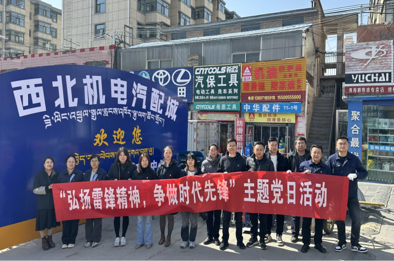 三建公司黨支部、團支部聯合開展&ldquo;雷鋒月&rdquo;主題黨日、團日活動